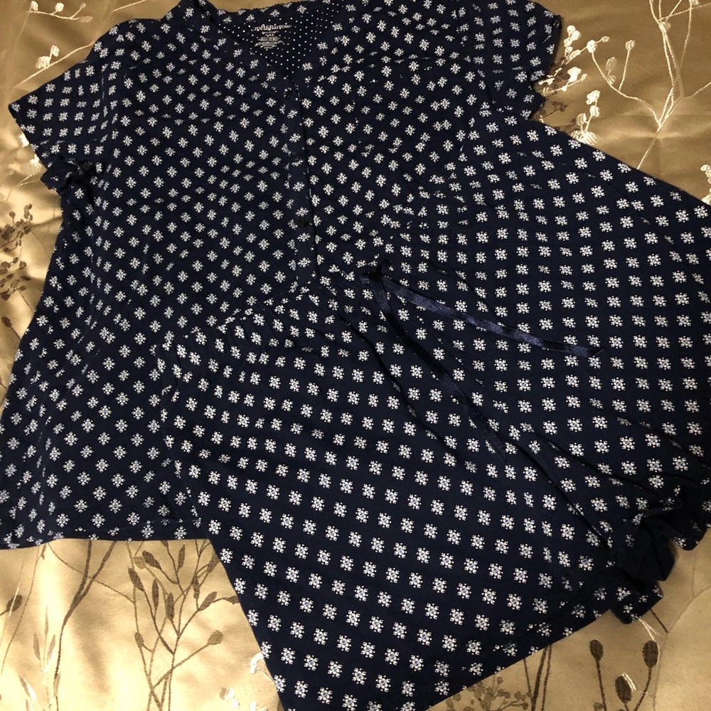 Women’s size XXL Croft & Barrow shortie pajamas